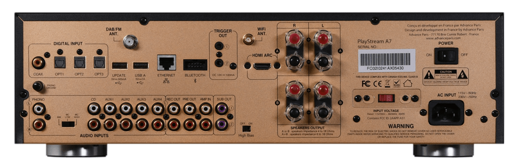 Advance Paris Playstream A-7 back